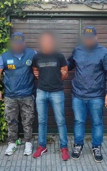 One of the suspects captured by Argentinian authorities (Photo: TN) ארגנטינה: שלושה אזרחים לבנוניים וסורים נעצרו בחשד לניסיון פיגוע