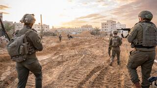 תקיפות צה"ל ברצועה באזור אל בורייג׳ בחאן יונס