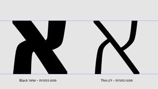 הגופן החדש של ynet