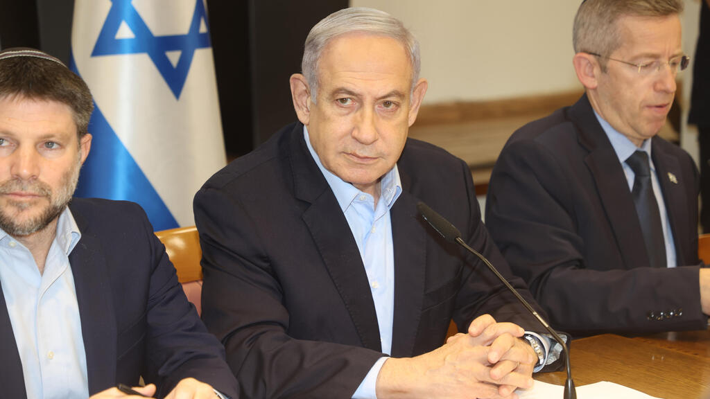נתניהו. תסכול גובר בציבור מניהול כושל של המלחמה (צילום: יריב כץ) ישיבת הממשלה ביום ה-93 למלחמה