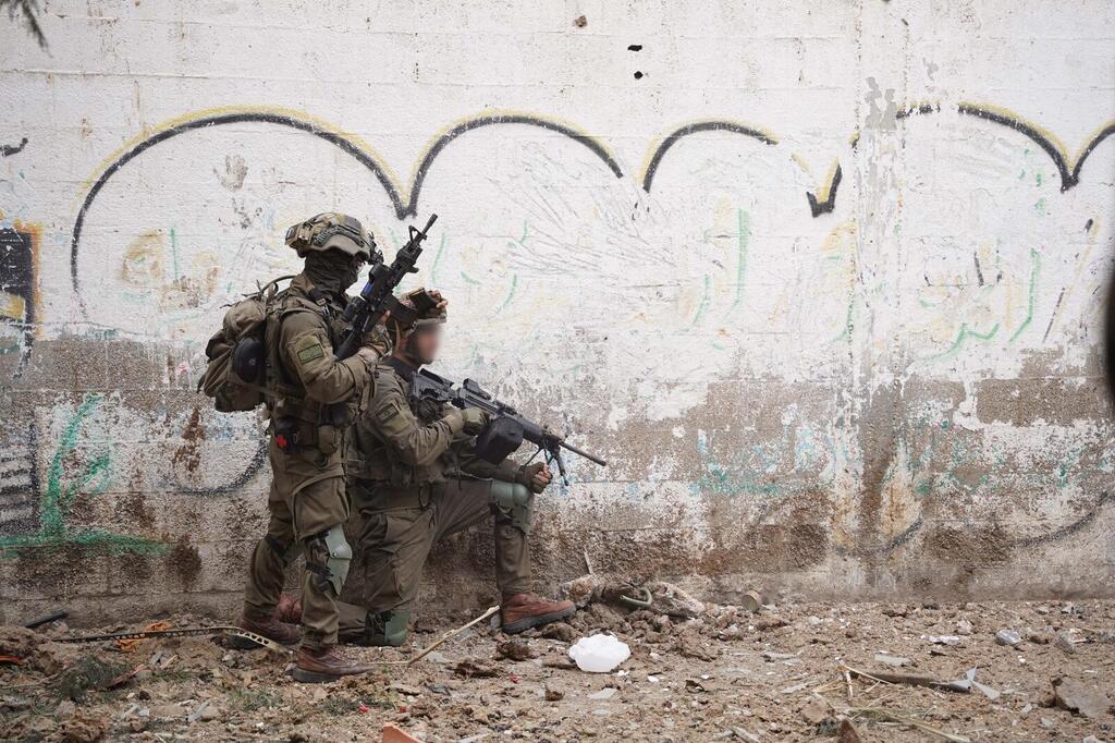 IDF forces operating in Gaza (Photo: IDF Spokesperson's Unit) לחימת כוחות צה"ל ברצועת עזה