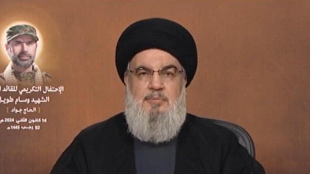 Hassan Nasrallah חסן נסראללה נאום