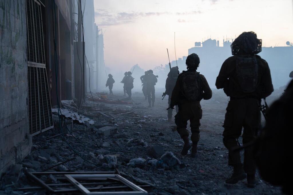 IDF soldiers in Gaza (Photo: IDF Spokesperson's Unit) אוגדה 36 יצאה מהרצועה