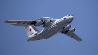 מטוס ריגול A-50 של צבא רוסיה 