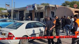 זירת נפילת הרקטה בנתיבות