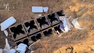 תיעוד איתור של משגרי הרקטות שנורו לנתיבות במרחב אל בורייג' עזה