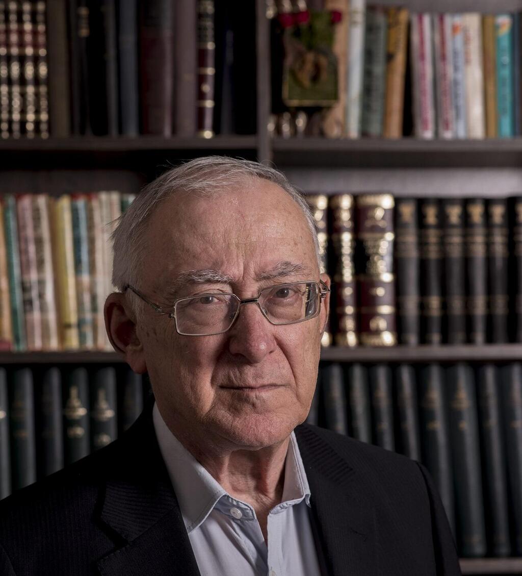 Prof. Asa Kasher (Photo: Yuval Chen) אסא כשר