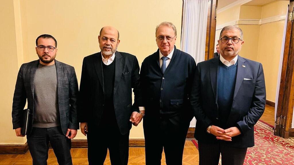 משלחת חמאס בביקור מדיני במוסקבה. "אי אפשר להאמין לרוסים, הם בחרו צד" משלחת של ארגון הטרור חמאס מגיעה להתייעצות במשרד החוץ הרוסי