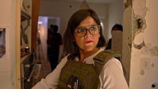 סיור עיתונאים הודים בכפר עזה