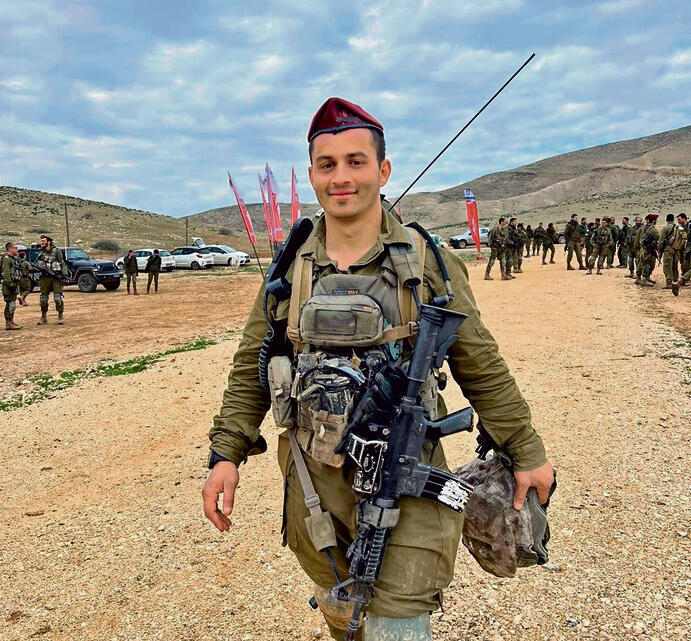 רב־סרן אביתר זיתוני. "הייתי כמו אבא של הלוחמים שלי" | צילום: דובר צה"ל yk13766454