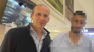 ד"ר רוני אייכל ובנו שנפצע בעזה