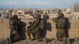 תיעוד מלחימת צוות הקרב של חטיבת כפיר בחאן יונס