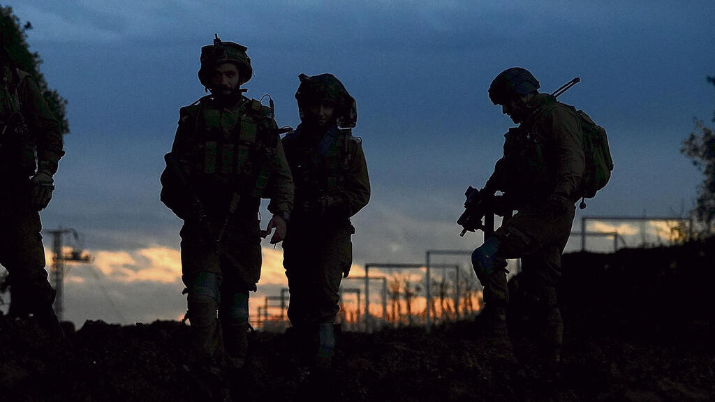 "נמצאים כאן כדי ליצור קו הגנה, שאף כוח לא יחדור". הלוחמים בגבול הצפון (צילום: אפי שריר) yk13769634
