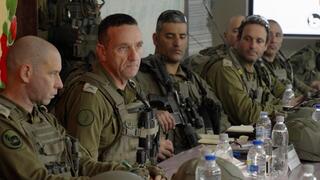 הרמטכ"ל הרצי הלוי קיים הערכת מצב בחאן יונס