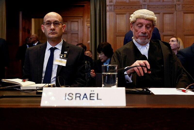 Israel appeared in The Hague following petition by South Africa, a former apartheid state (Photo: Reuters, Piroschka van de Wouw) הדיון בהאג