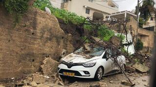 נזקי החורף בבאקה אל גרביה