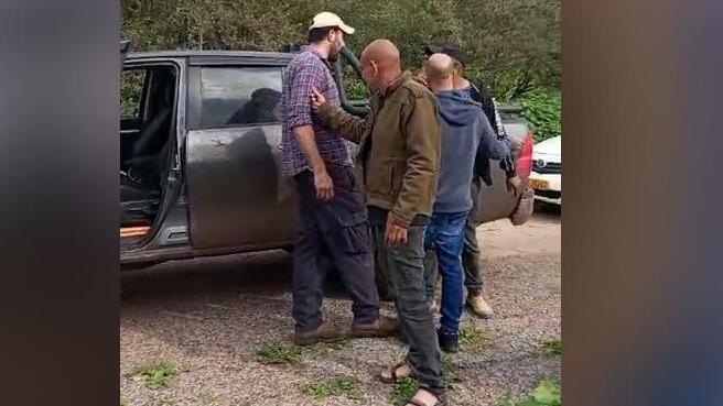  סרטון עימות בין עבריינים שפלשו לחוות חלב ודבש שבגולן, ביום ראשון