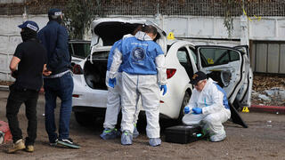 זירת ניסיון פיגוע בחיפה