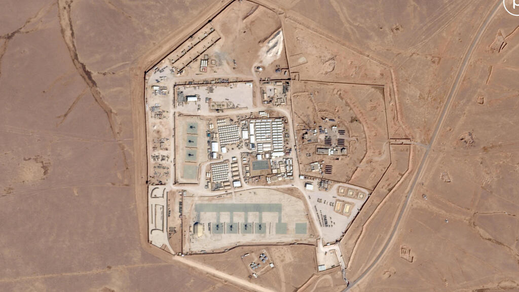 מוצב Tower 22 בצפון-מזרח ירדן בגבול עם עיראק ו סוריה שבו מוצבים כוחות ארה"ב