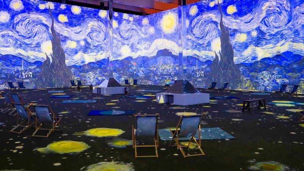 התערוכה THE STORY OF VAN GOGH (צילום: Hub Exhibitions בשיתוף חברת ארטהאב) התערוכה THE STORY OF VAN GOGH