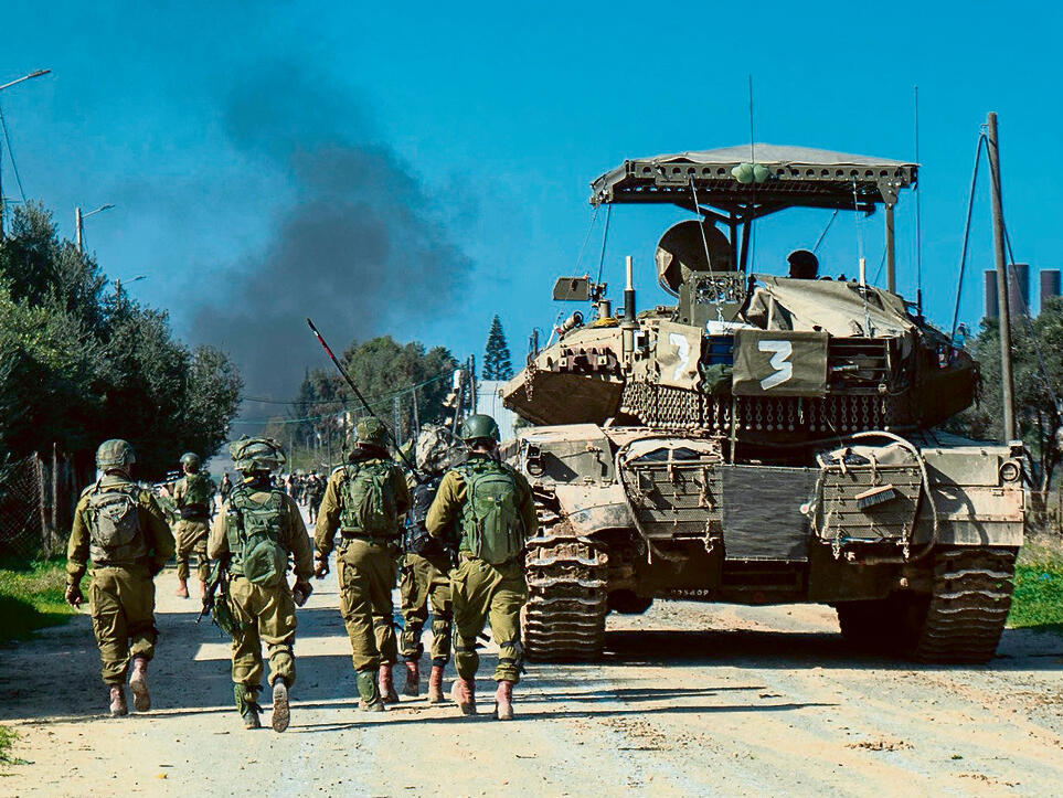 “המדינה לא בנויה למלחמות ארוכות". צה"ל בעזה (צילום: דובר צה"ל) yk13779405
