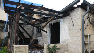 בתים בקריית שמונה שנפגעו בשל המלחמה