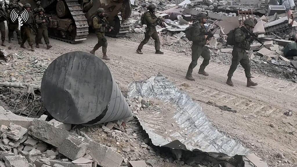 ''החליטו על המלחמה בנמהרות מטומטמת'' (צילום: דובר צה"ל) פעילות כוחות צה"ל ברצועת עזה