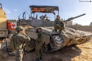 Fueling up a tank