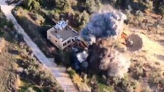 חומרים מפעילות הכוחות בשטח לבנון שהציג דובר צה"ל דניאל הגרי בהצהרתו