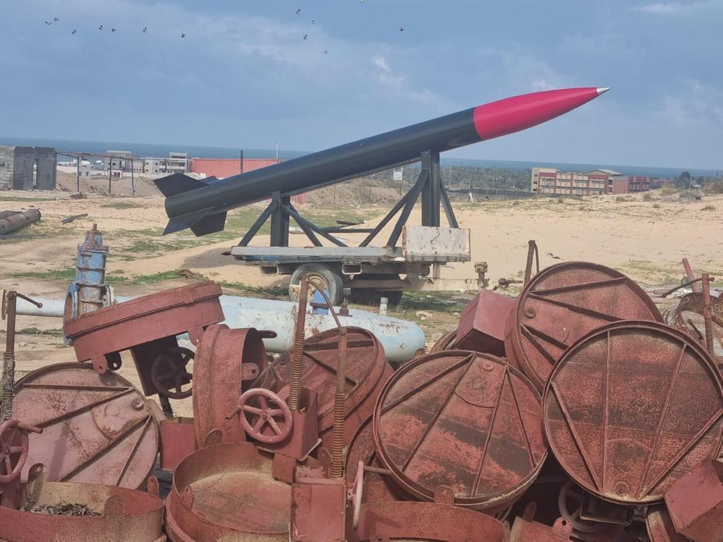 אמצעי הלחימ (צילום: דובר צה"ל ) תיעוד מפעילות צוות הקרב של חטיבת גבעתי במוצב האימונים של חמאס במערב חאן יונס