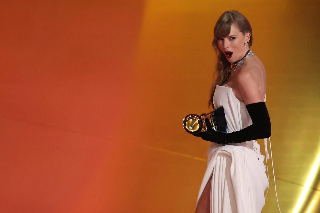 Taylor Swift (Photo: Reuters) טיילור סוויפט טקס הגראמי 2024