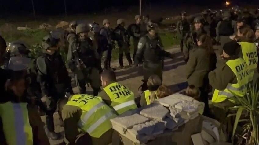 IDF simulation of settlers abducting Palestinians תרגיל פיקוד מרכז צה"ל מתנחלים יהודים חטיפה חטיפת פלסטיני