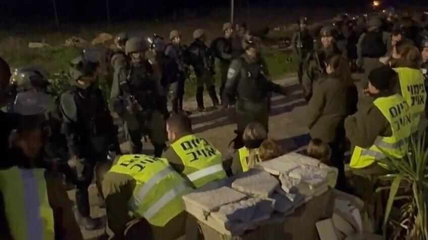 מתוך התרגיל של פיקוד המרכז. "תורגלו יותר מ-100 תרחישים, בהם קיצון" תרגיל פיקוד מרכז צה"ל מתנחלים יהודים חטיפה חטיפת פלסטיני