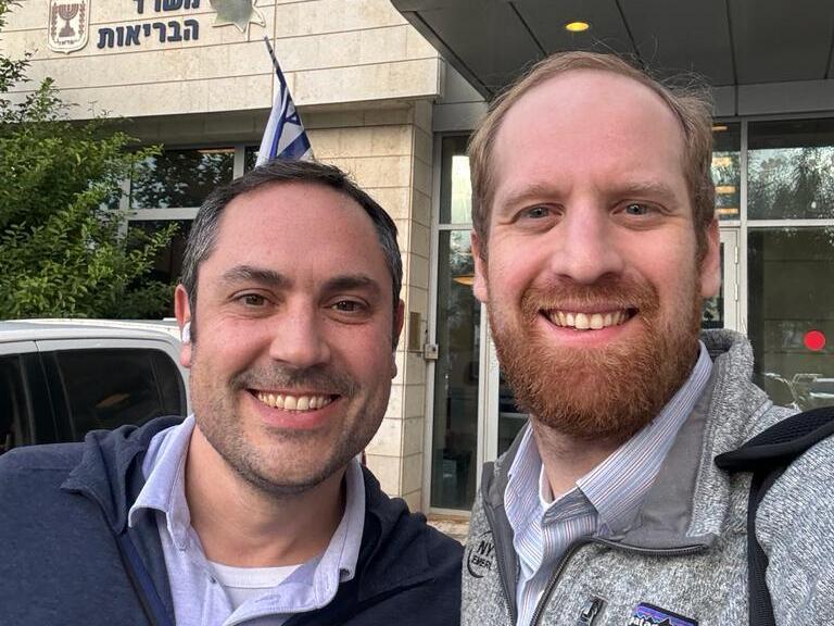 ד"ר ג'וזף אופנבאכר וד"ר ארי גרינוולד