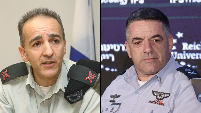 נורקין ופרוזנפר. הנציגים של משרד הביטחון (צילום: מוטי קמחי, אוראל כהן) עמיקם נורקין מהרן פרוזנפר