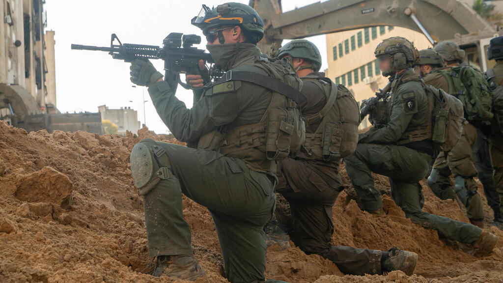 IDF soldiers operate in Gaza (Photo: IDF Spokesperson's Unit) פעילות כוחות צה"ל ברצועת עזה