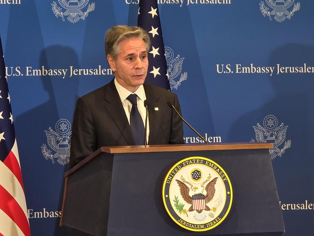 US Secretary of State Antony Blinken (Photo: Shmulik Davidpur) אנתוני בלינקן