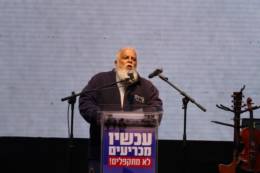 "אחרי ה-7.10 למדנו שבעולם הנאור רצח יהודים הוא לגיטימי". הרב בני קלמזנון (צילום: עמית שאבי) בני קלמזנון