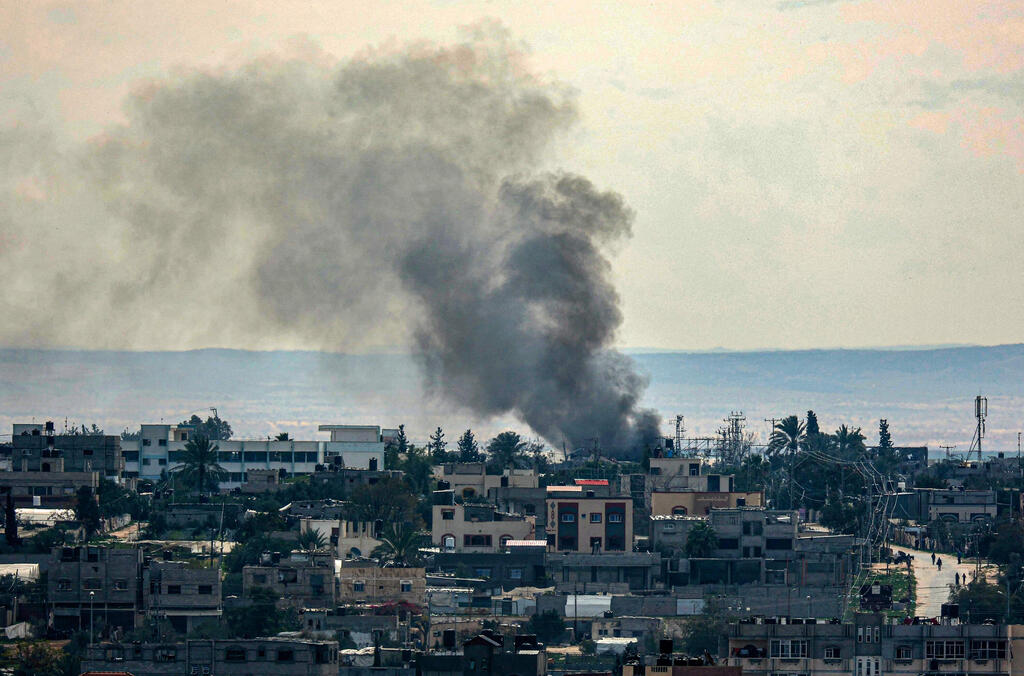 IDF attacks Hamas in Rafah (Photo: SAID KHATIB/ AFP) רפיח