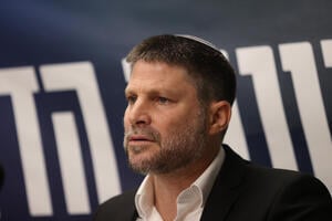 סמוטריץ'. השר הגרוע ביותר בממשלה בתחרות קשה עם בן גביר (צילום: אלכס קולומויסקי) שר האוצר בצלאל סמוטריץ'