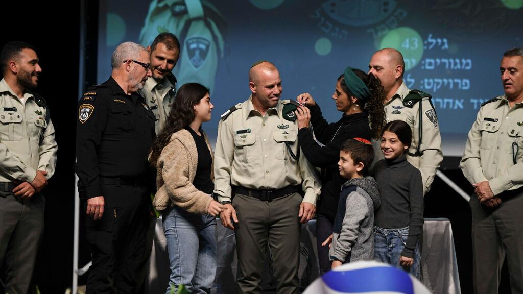 אורן אנטמן בטקסט סיום קורס קציני מג"ב
