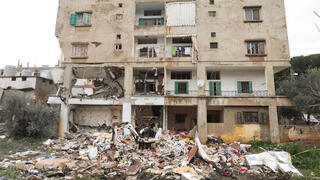 בניין הרוס ב א-נבטיה