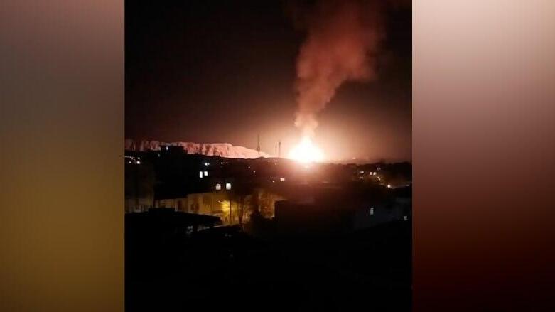 פיצוץ ענק של צינור גז אירע בעיר בורוג'ין באיראן