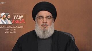 נאום נסראללה מטקס לזכר "המפקדים השהידים"