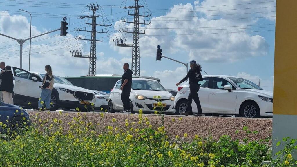 זירת הפיגוע זירת הירי בצומת מסמיה