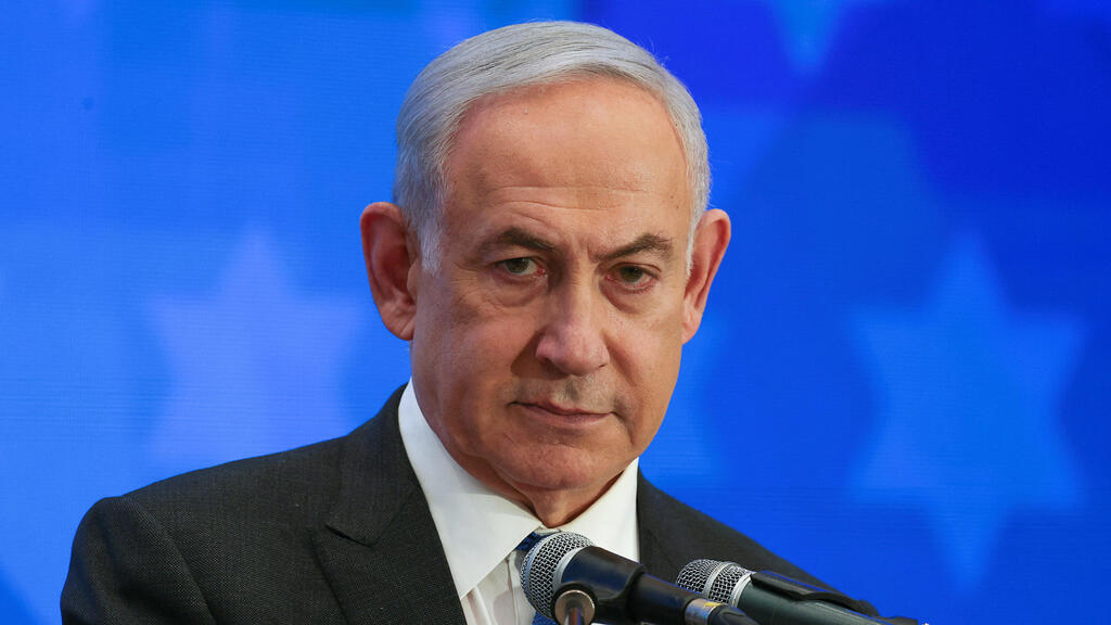 ישהה בארה"ב קרוב לשבוע. נתניהו (צילום: REUTERS/Ronen Zvulun) ראש הממשלה בנימין נתניהו ועידת הנשיאים של הארגונים היהודיים
