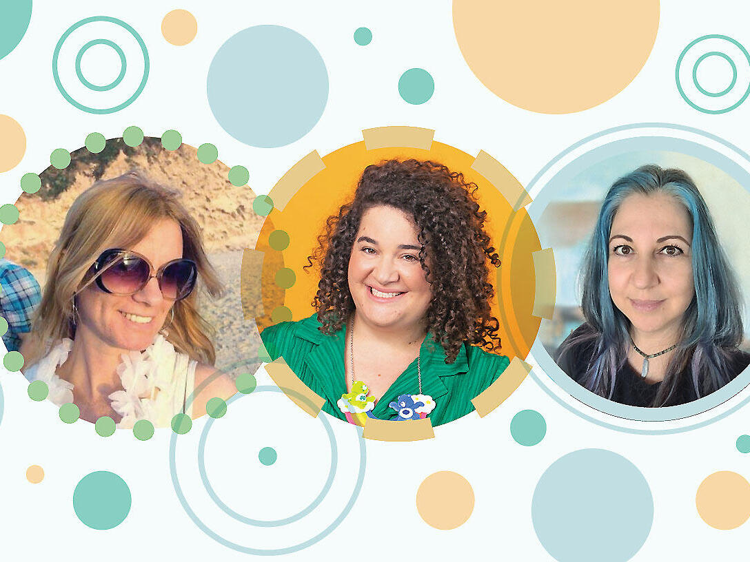 מימין: שלומית וולפין, הדס קלנר ומיכל קודש אשד. מה תהיה העבודה הבאה? (צילום: באדיבות המצולמות) מימין: שלומית וולפין, הדס קלנר ומיכל קודש אשד