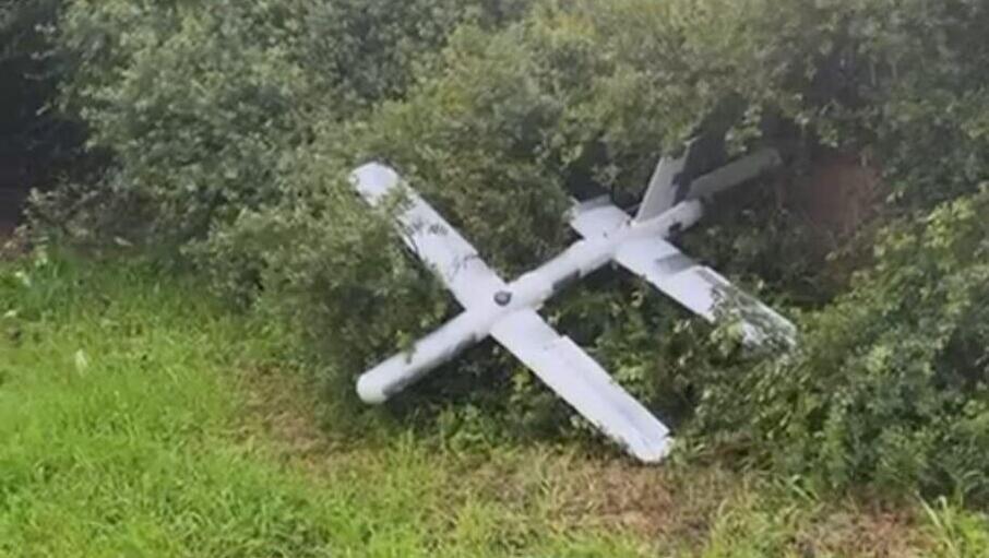 Crashed Hezbollah drone in northern Israel כטב"ם שנפל במועצה האזורית מטה אשר