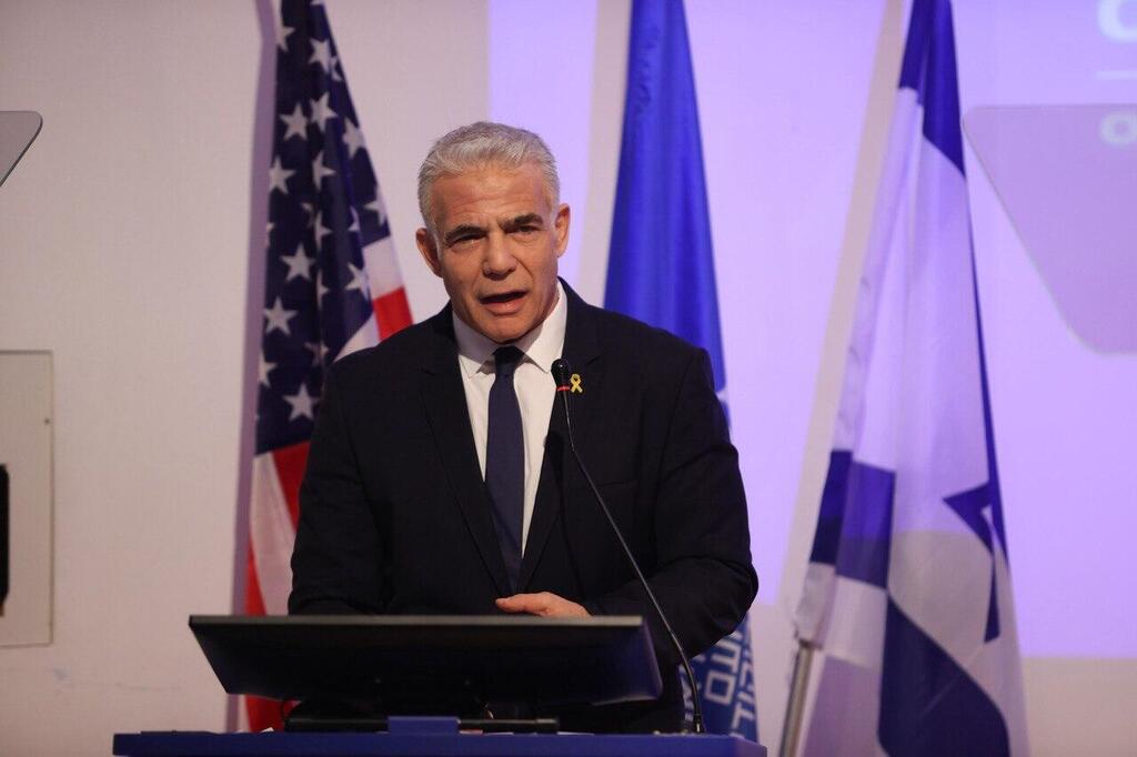 ''הייתי יותר רגוע אם לפיד היה ראש הממשלה'' (צילום: עוז מועלם) יאיר לפיד בכינוס השנתי של וועידת הנשיאים של הארגונים היהודיים באמריקה