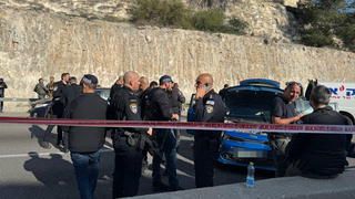 זירת הפיגוע סמוך למעלה אדומים